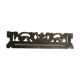 Old wooden pediment