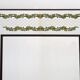 Luigi Brusotti Mid-Century Modern Italian Decorated Mirror, 1940s