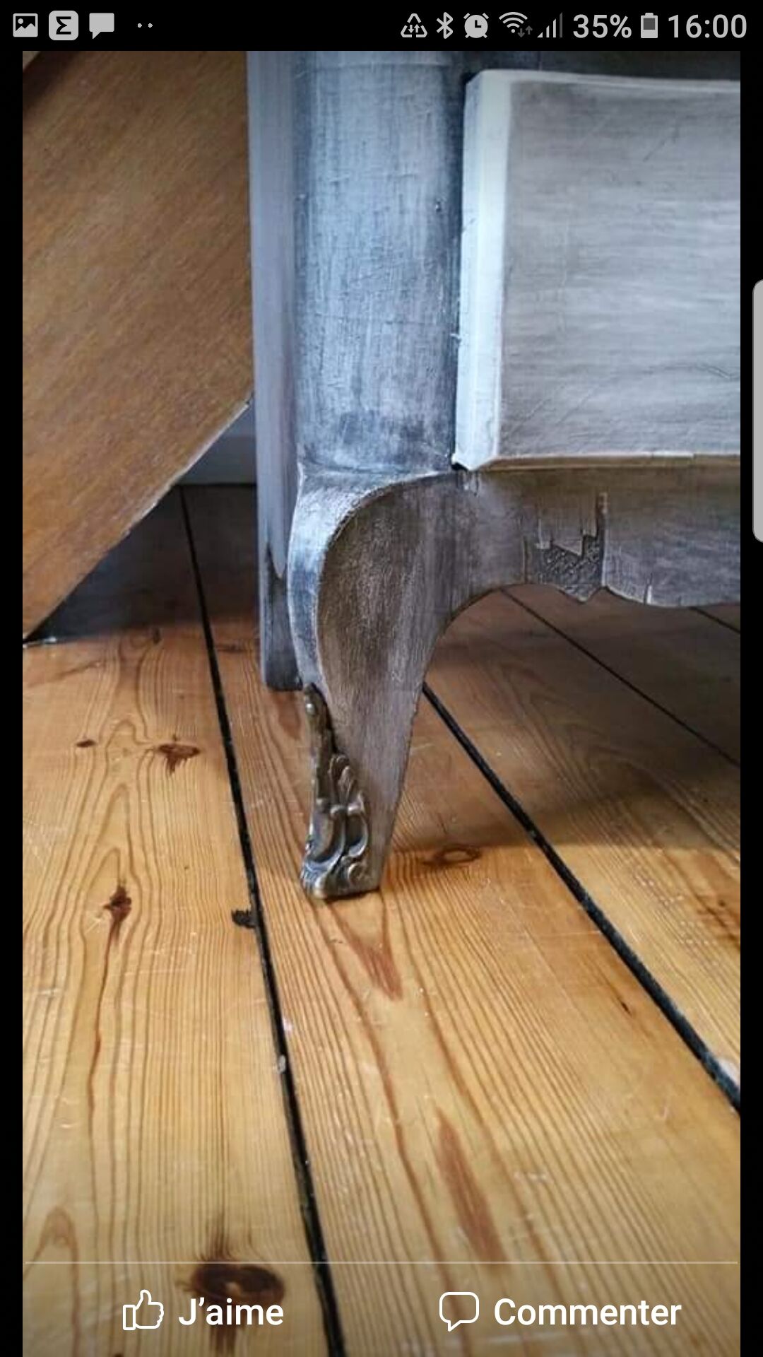 Chiffonnier 5 vintage drawers