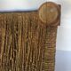 Tabouret corde et bois sculpté
