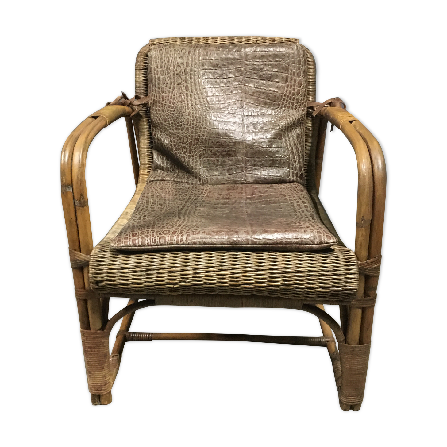 Rare Erich Dieckmann lounge chair 1930.