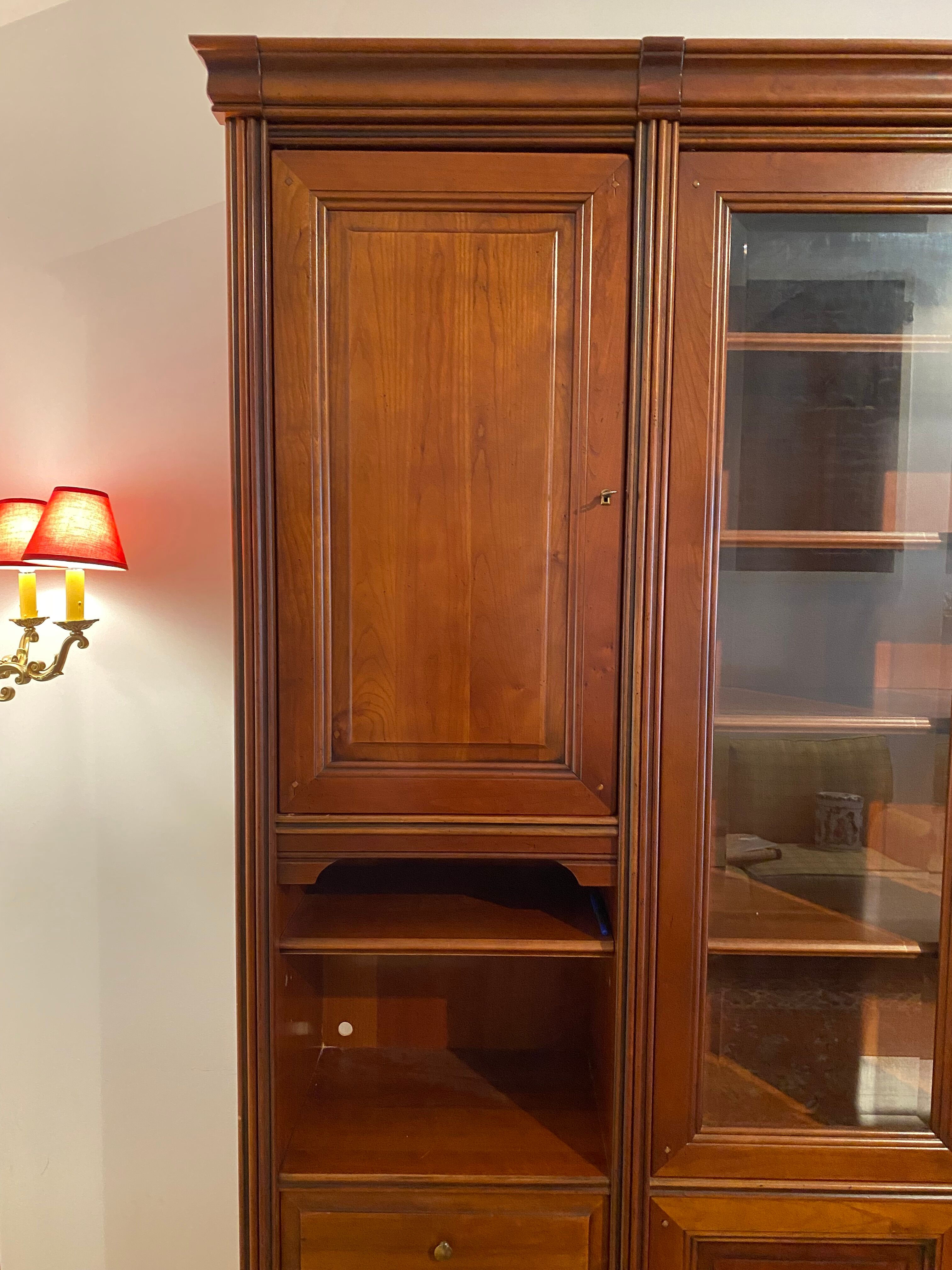 Library/cherry cabinet