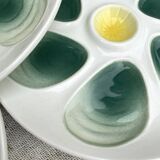 Assiettes à huitres salins France années 60