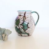 Ceramic jug, rustic, vintage French