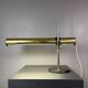 XL brass desk lamp by Göran Pehrson for Ateljé Lyktan, model Kanon, 1978