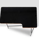 Jacques Hitier for MBO, Desk in oak and black metal, year 1951