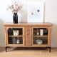 Antique solid wood sideboard, reimagined