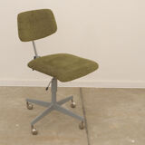 Chaise de bureau pivotante midcentury par Kovona années 1950