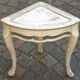 Antique corner stand, corner unit, original patina, Chaby style.