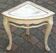 Ancienne sellette d'angle, encoignure, patine d'origine, style Chaby