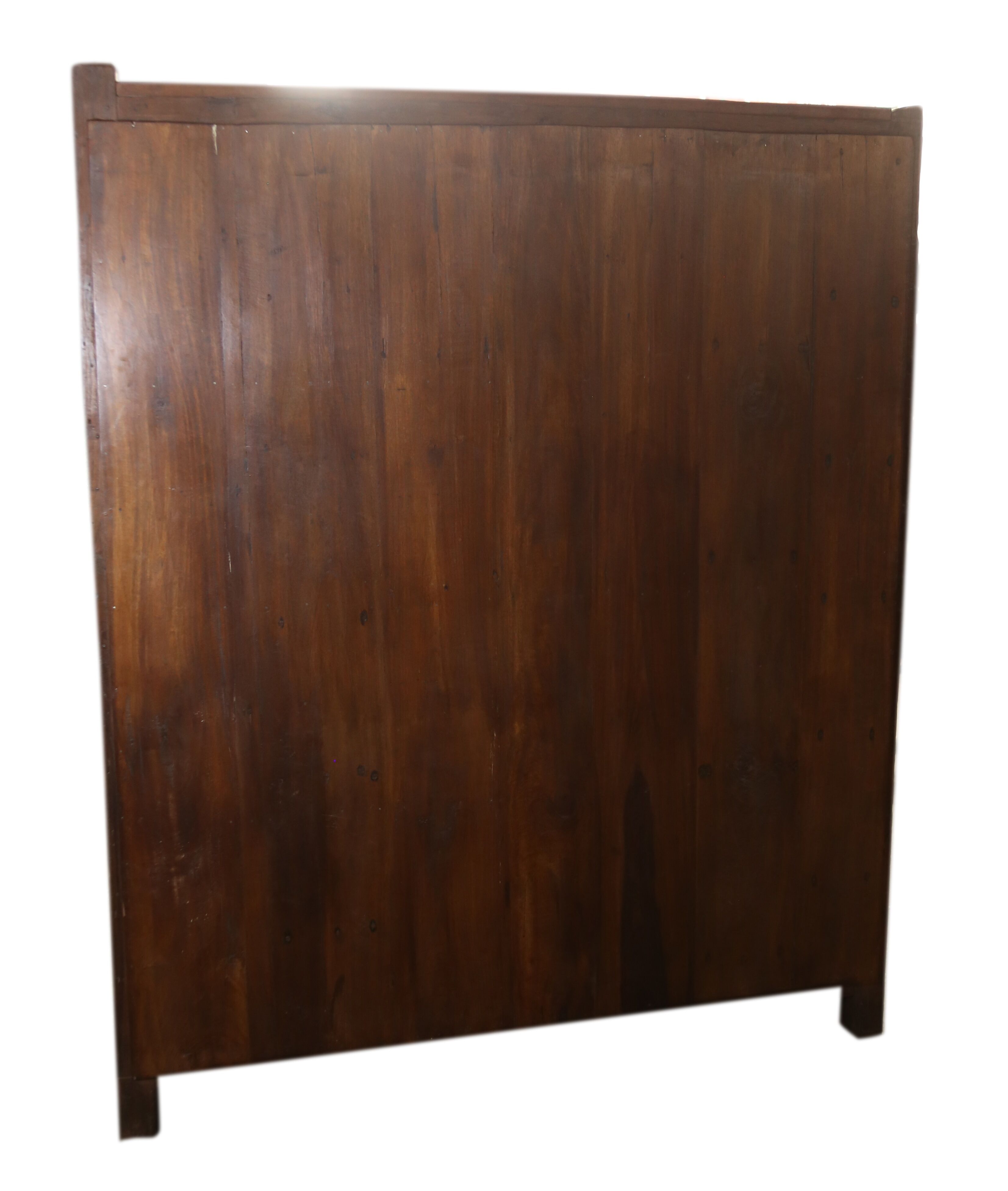 Glazed croat in ancient Burmese teak