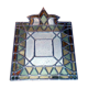 Stained glass mirror