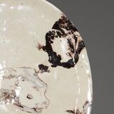 Glazed ceramic serving dish