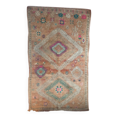 Large vintage Beni M'Guild Berber rug