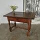 18th century oak farm table
