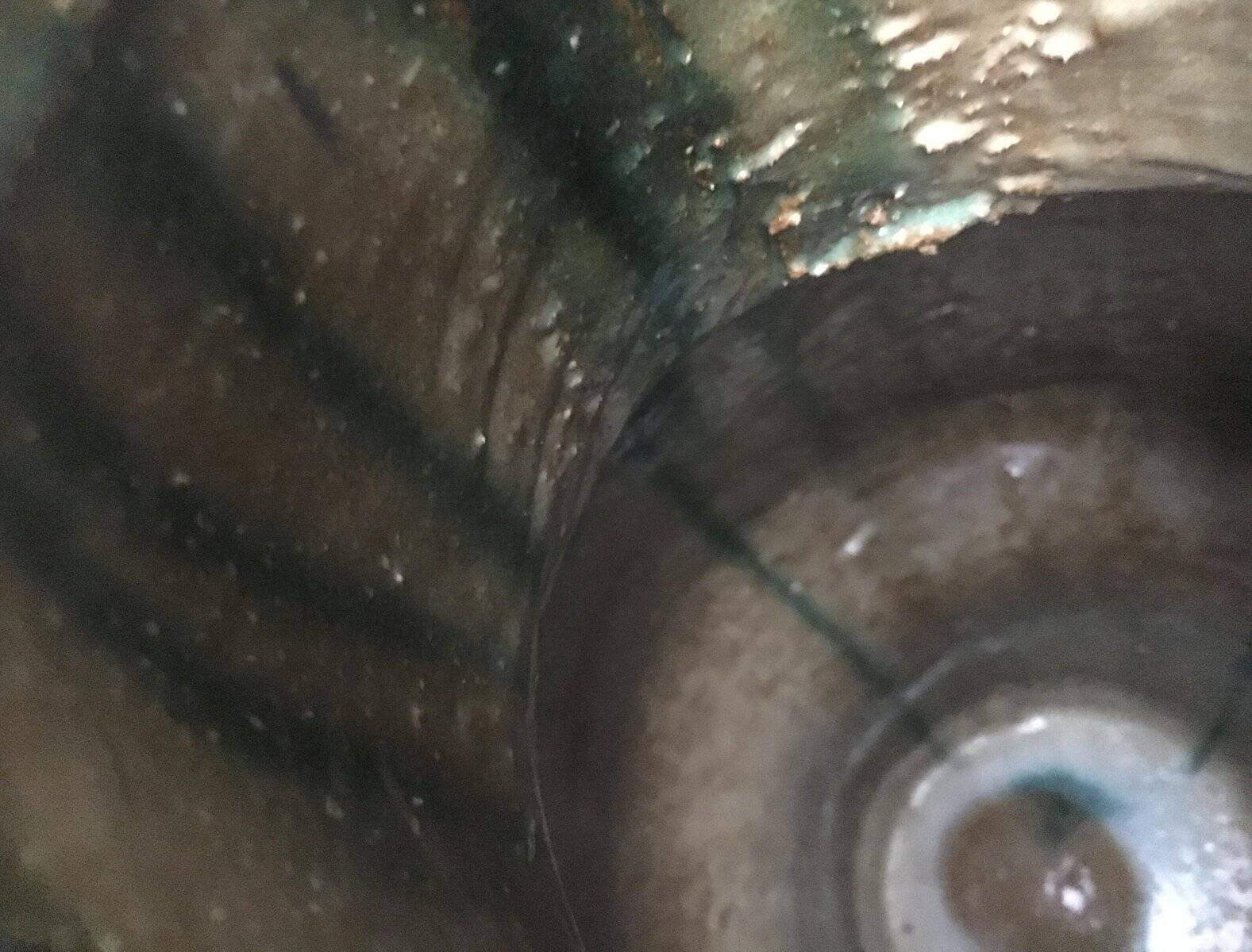 Brutalist ceramic vase in German mid-century style by Gerhard Liebenthron, 1969.