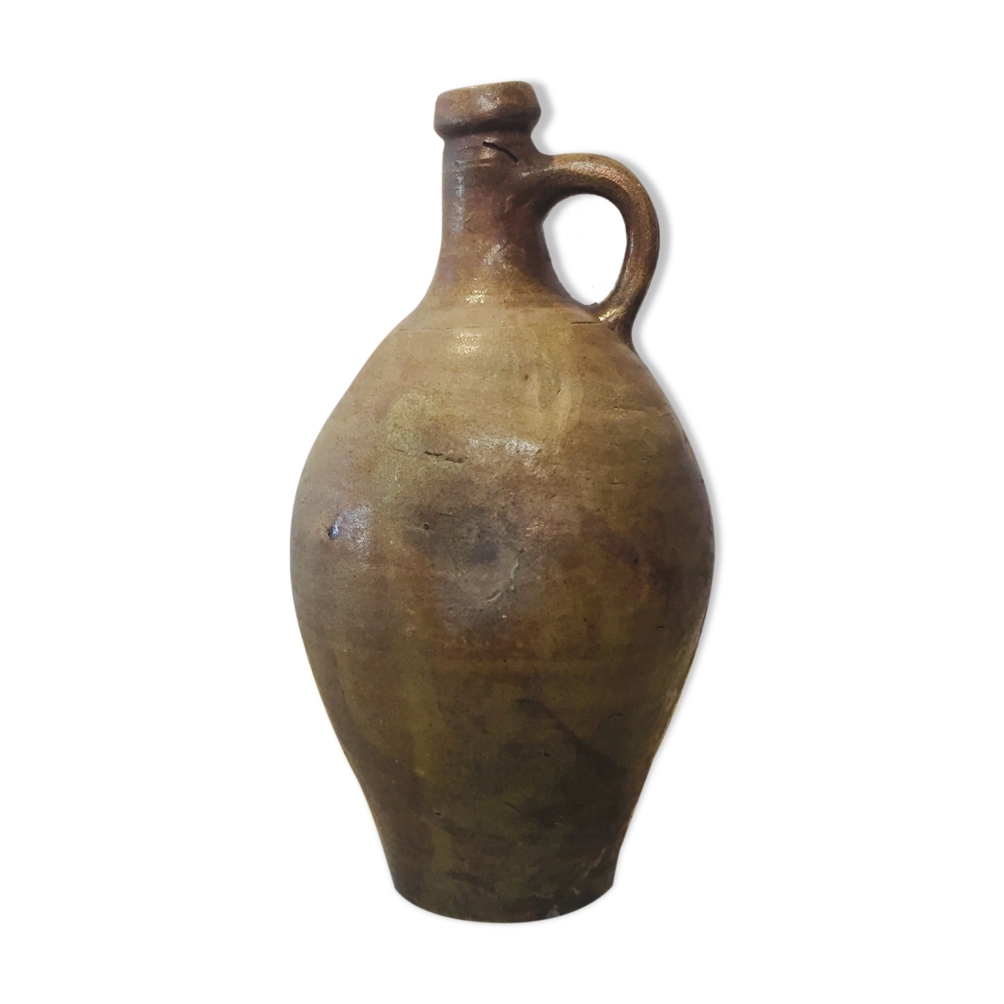 Old sandstone jug, handcrafted
