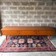 Vintage low Scandinavian sideboard in teak, 1970.