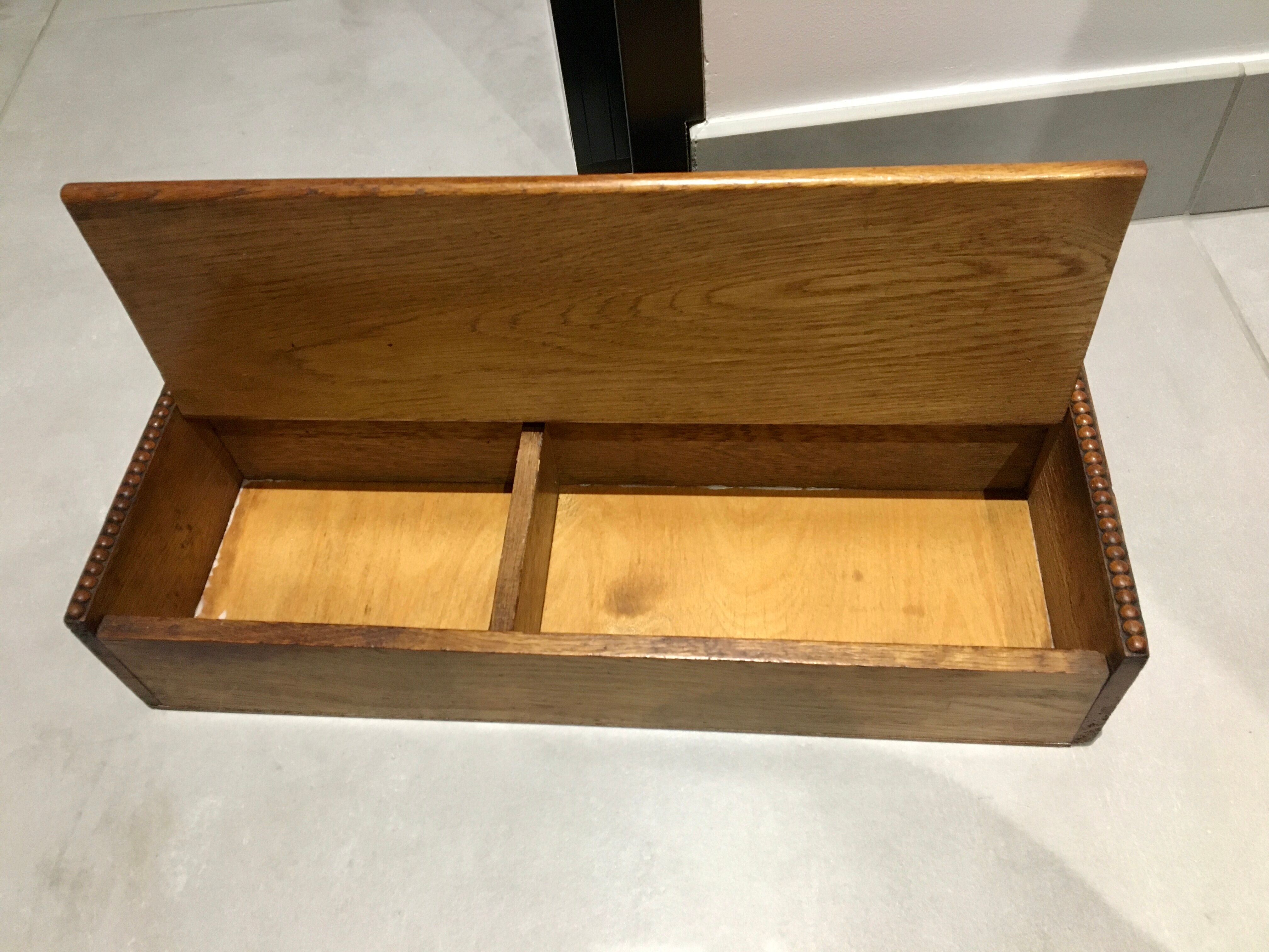 Jewelry box or keys 40/50s solid oak