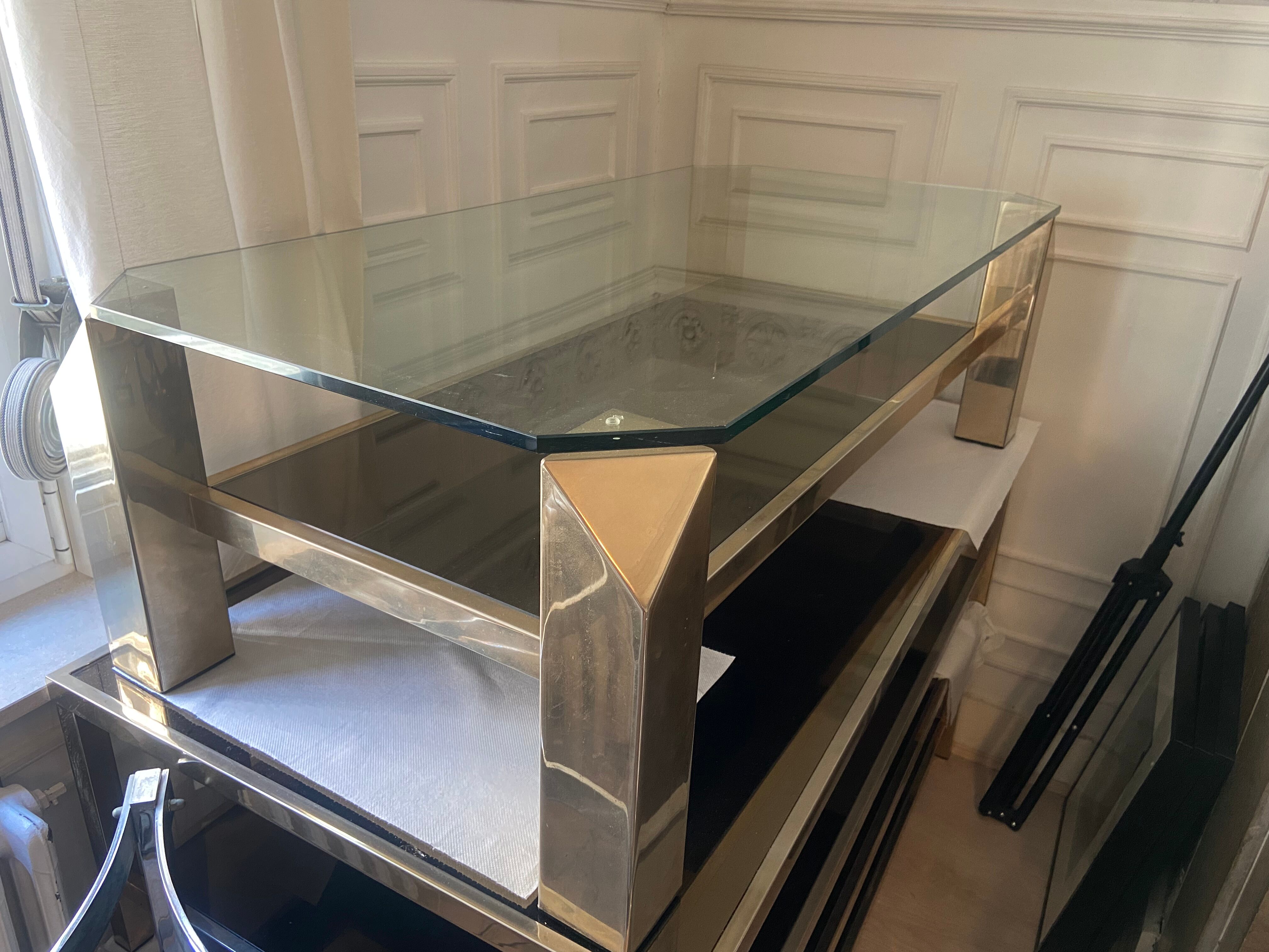 Belgo Chrom gold coffee table at 23K