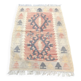 Oushak Vintage Small Kilim Rug