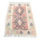 Petit tapis kilim vintage Oushak