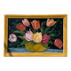 Large flower bouquet painting