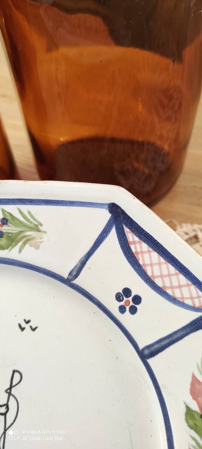 Assiette Quimper Henriot