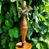 Large wooden lamp base