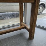 Small farm table with granite top