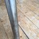 3 chrome wooden chairs