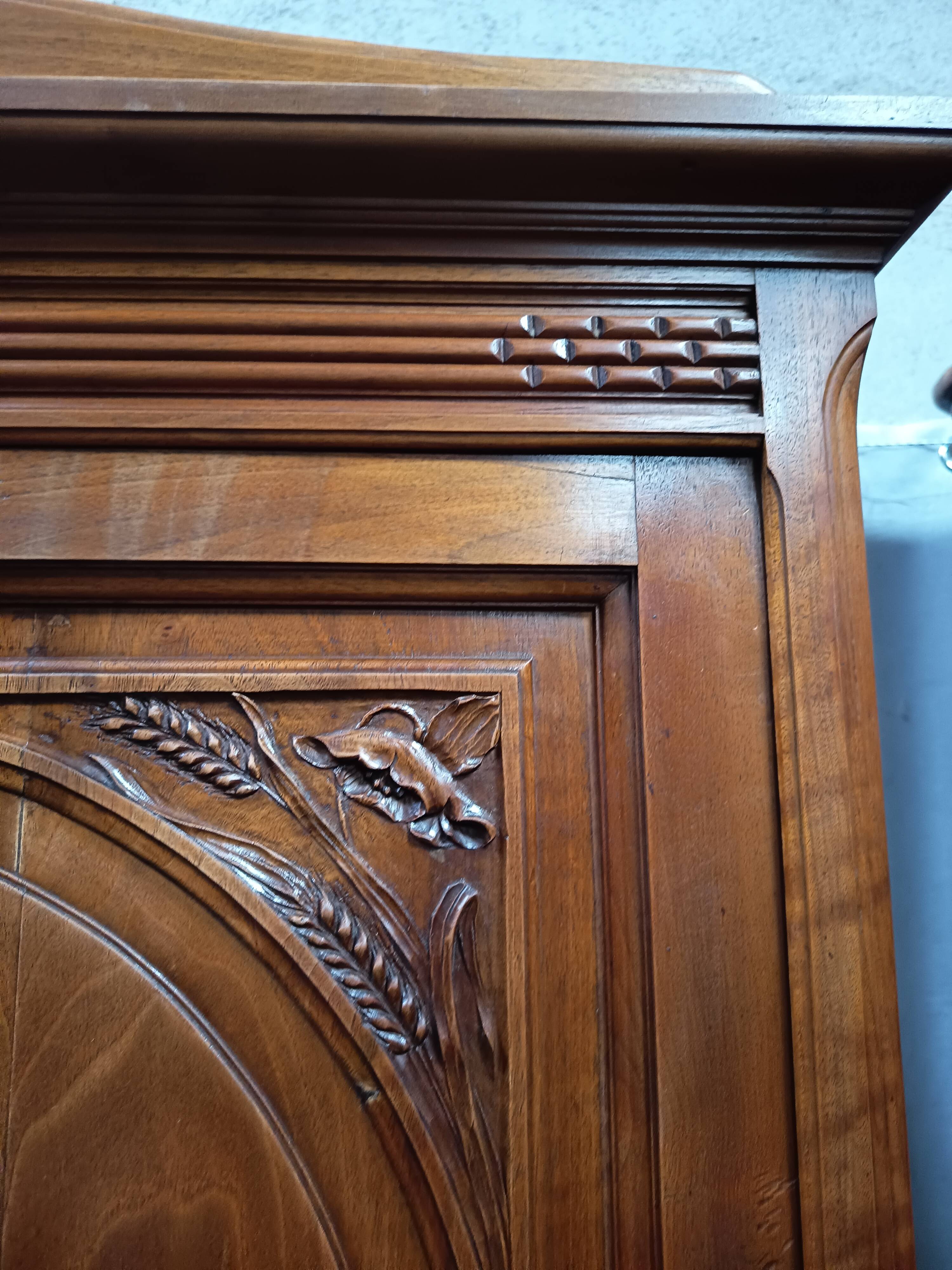 Art Deco walnut sideboard