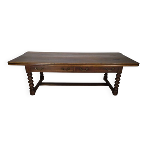 Table de métier en noyer