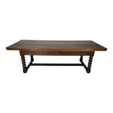 Table de métier en noyer
