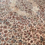 Large industrial Persian carpet in burgundy wool, carpet sample 250x350cm.
