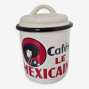 Pot émaillé à épices cafés le mexicain