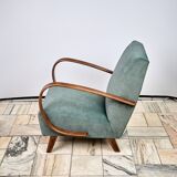 H 410 Armchair designed by Jindrich Halabala, 1940s, Czechoslovakia