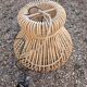 Natural rattan pendant light