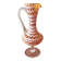 Vintage Murano style amber glass vase