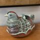Ceramic hen - box