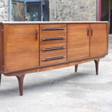 Enfilade in massive pallissandre 60s unifa edition