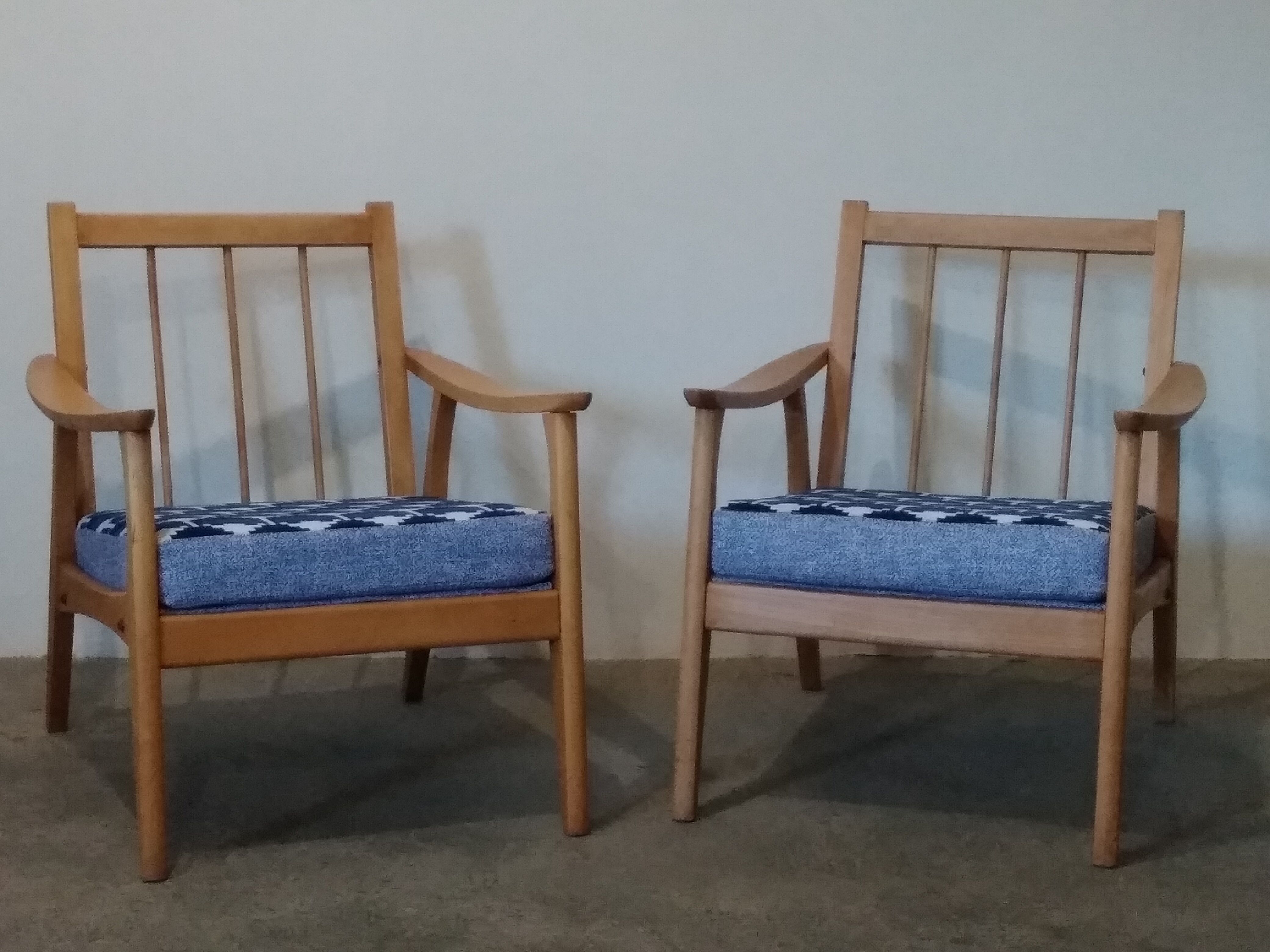 Pair of armchairs