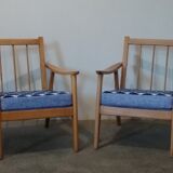 Paire fauteuils