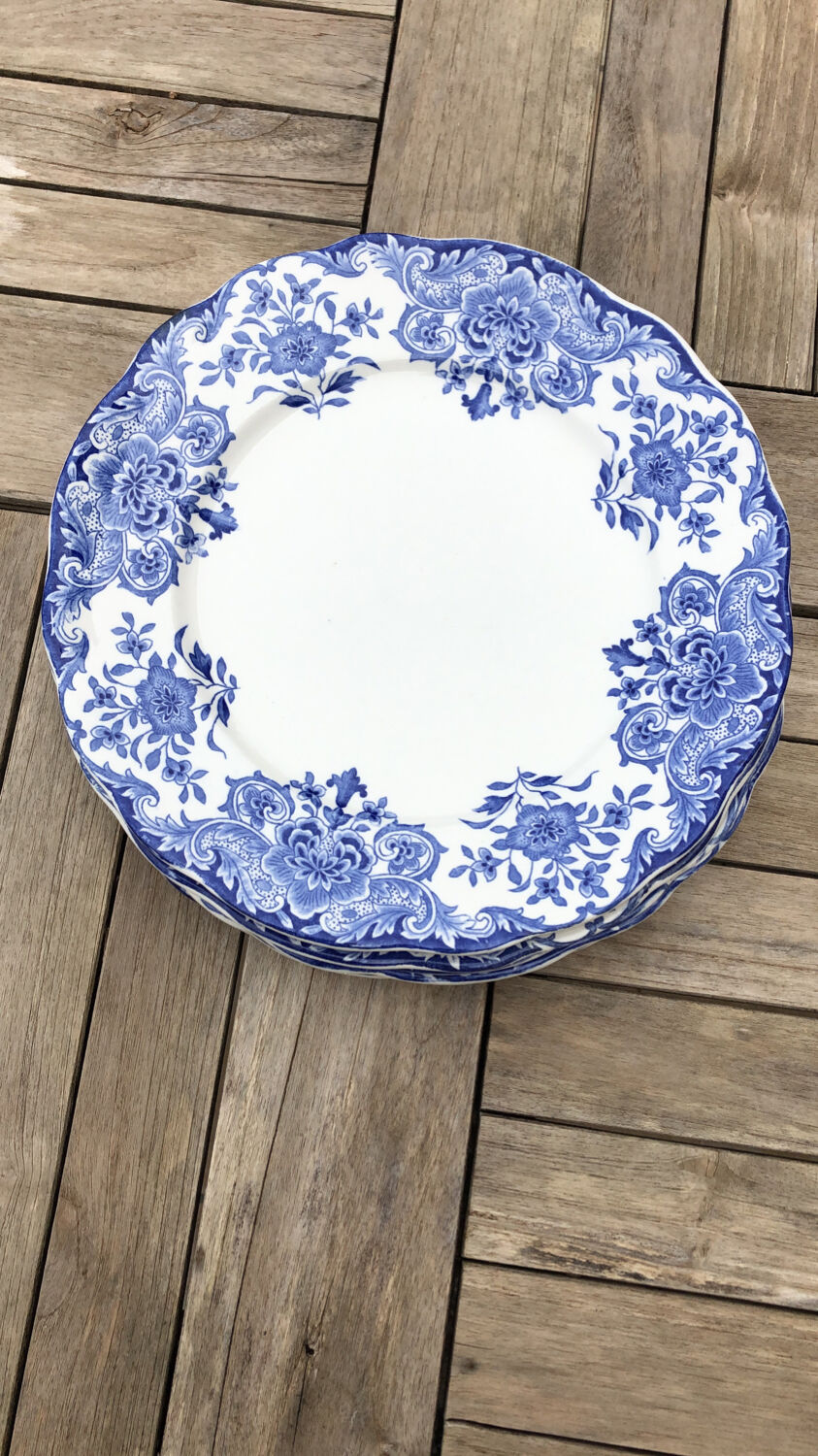 Set of 6 plates Dordrecht BFK Boch