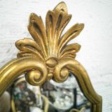 Baroque gilded mirror 50x30cm