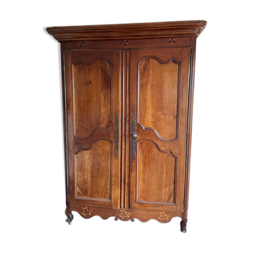 Louis Xv walnut cabinet