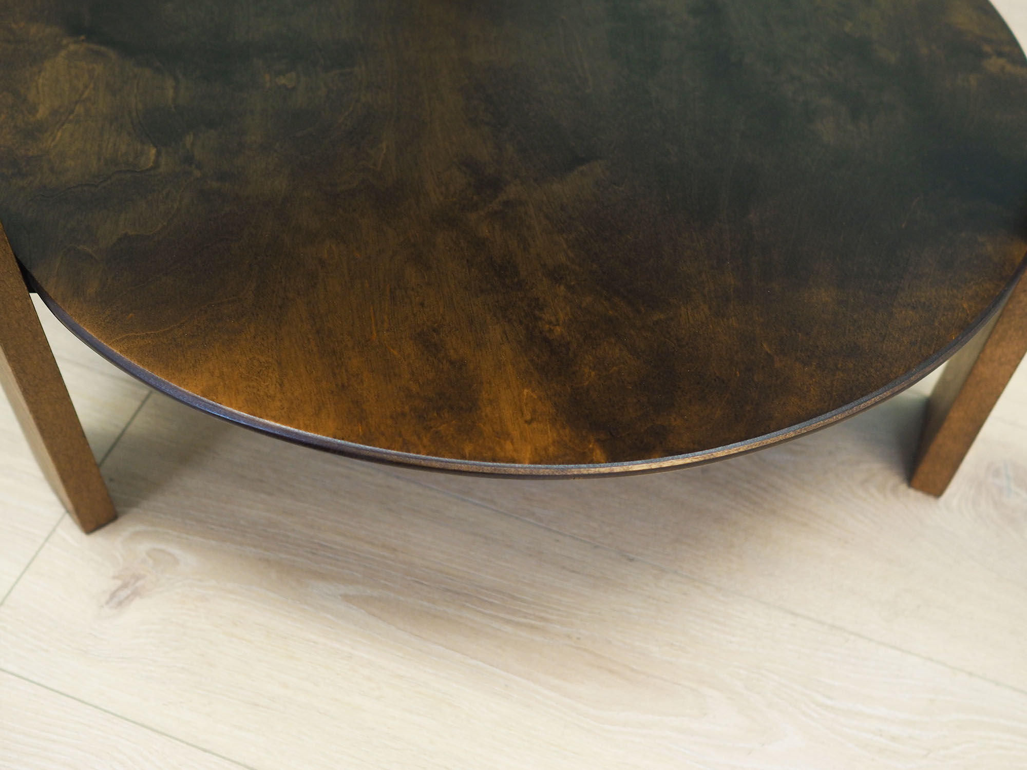 Walnut coffee table, danish design, 1970s, made in denmark