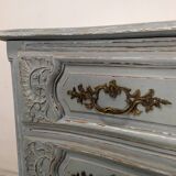 Antique patinated chest of drawers