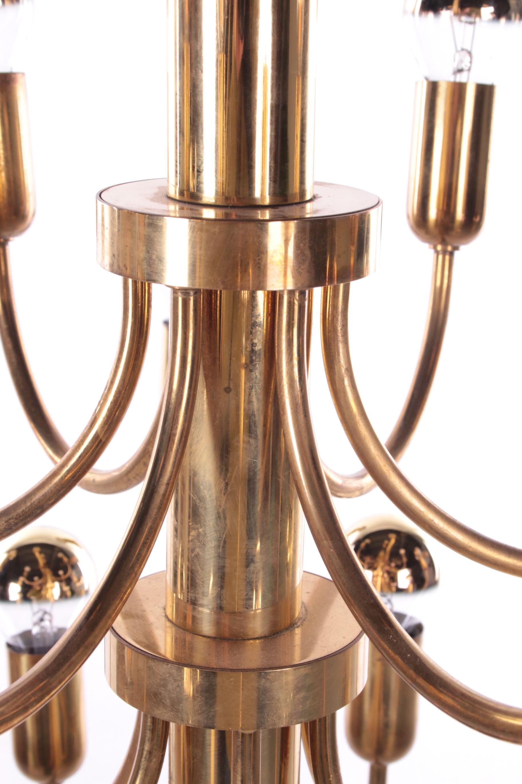 Sciolari Pendant lamp for Boulanger with 18 lights, 1960