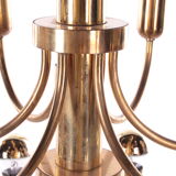 Sciolari Pendant lamp for Boulanger with 18 lights, 1960